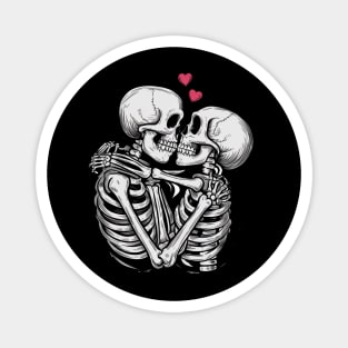 Loving Skeletons Magnet